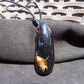 16 gr Teardrop Pendant Indonesian Amber for Healing 25Y22