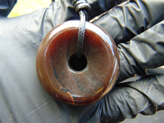 17 gr Donut Pendant Indonesian Amber for Healing 26Y88