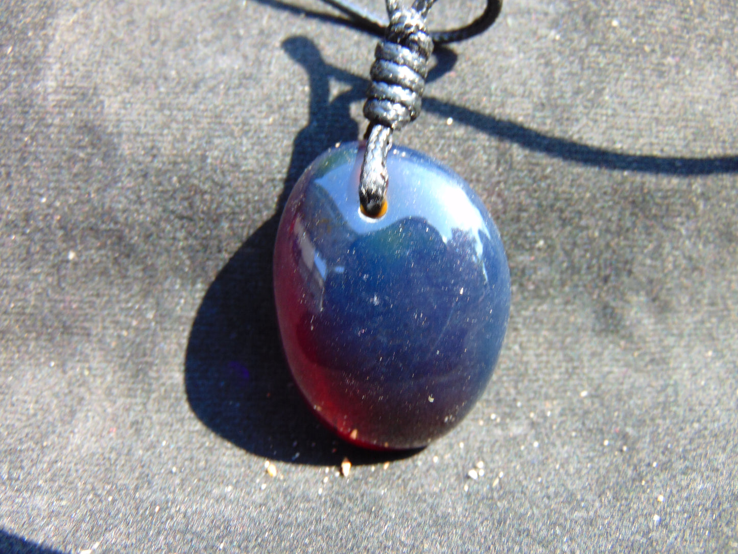 13 gram Pendant Indonesian Blue Amber for Healing PE37