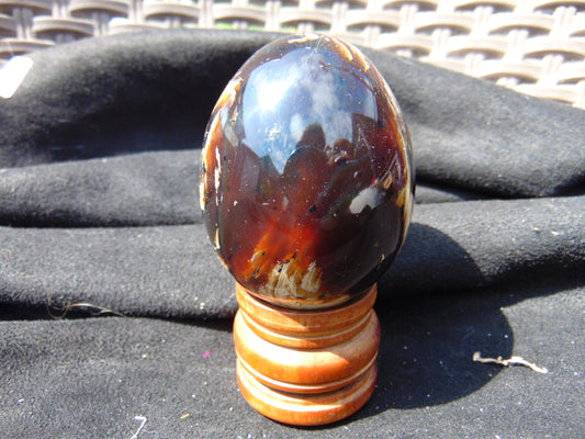 88 gr Shaped Egg 62x50 mm Indonesian Amber for Healing AJ1079