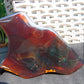 103 gram Slab polished Indonesian Sumatra Cherry Red Amber for Healing 25Y121