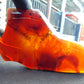 103 gram Slab polished Indonesian Sumatra Cherry Red Amber for Healing 25Y121