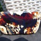156 gram Slab polish Indonesian Sumatra White Blue Amber for Healing 25Y123