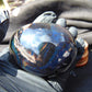103 gr Shaped Egg 65x53 mm Indonesian Blue Amber for Healing AJ1074