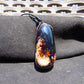 13 gr Teardrop Pendant Indonesian Blue Amber for Healing 25A41