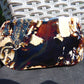 156 gram Slab polish Indonesian Sumatra White Blue Amber for Healing 25Y123