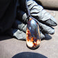 13 gr Teardrop Pendant Indonesian Blue Amber for Healing 25A41