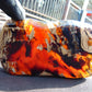 156 gram Slab polish Indonesian Sumatra White Blue Amber for Healing 25Y123