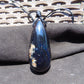 31 gr Teardrop Pendant Indonesian Blue Amber for Healing 25A64