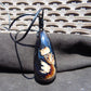 31 gr Teardrop Pendant Indonesian Blue Amber for Healing 25A64