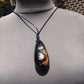 31 gr Teardrop Pendant Indonesian Blue Amber for Healing 25A64