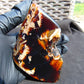 98 gram Slab polished Indonesian Sumatra Cherry Red Amber for Healing 25Y107