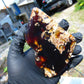 98 gram Slab polished Indonesian Sumatra Cherry Red Amber for Healing 25Y107
