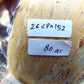 80 gr Genuine Natural Indonesian Aromatic Perfumed Yellow Amber Big Pendant 26CPX152