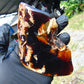 98 gram Slab polished Indonesian Sumatra Cherry Red Amber for Healing 25Y107