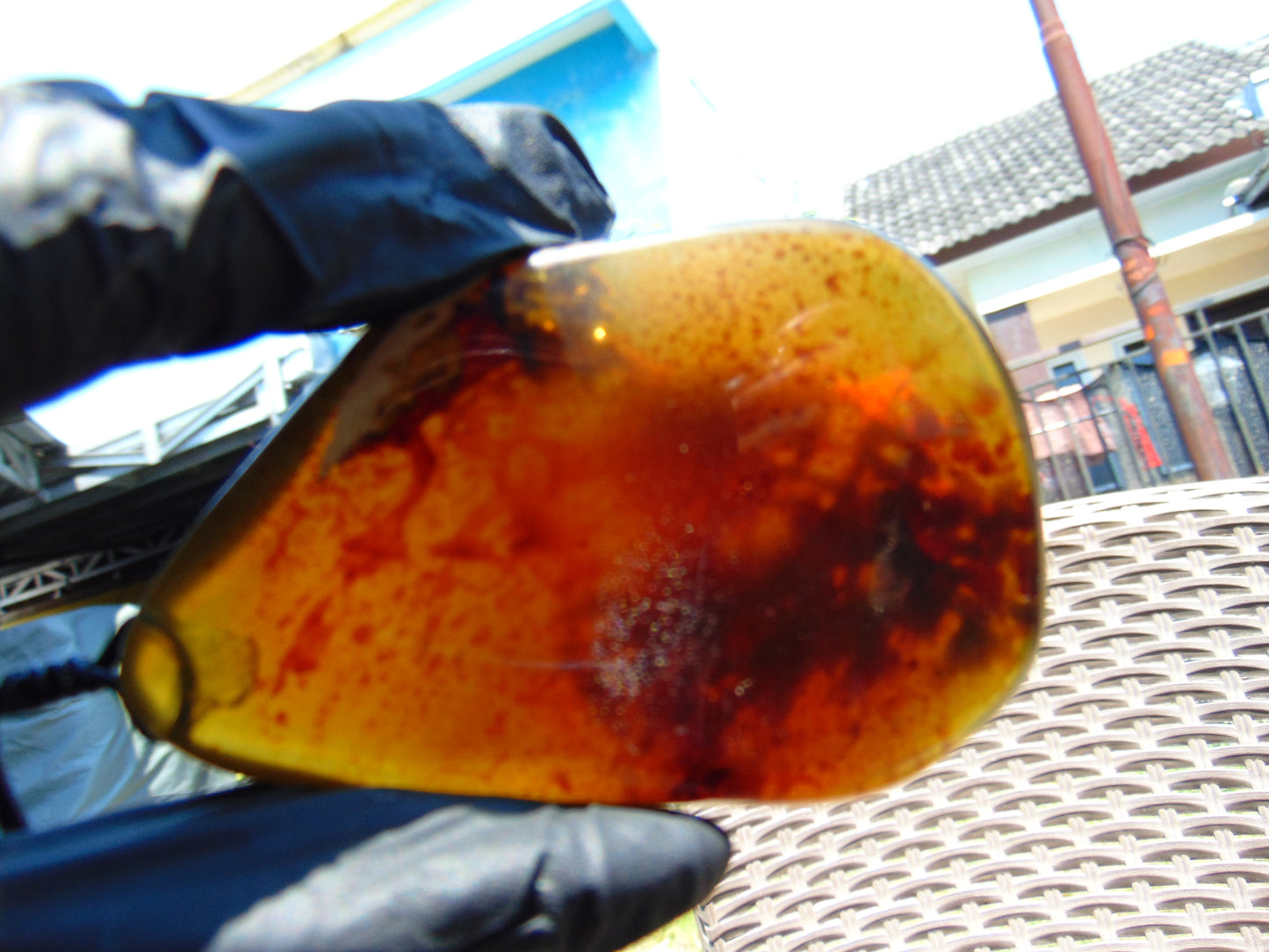 45 gr Pendant Indonesian Amber for Healing 25F5