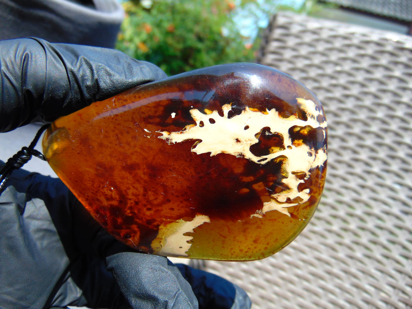 45 gr Pendant Indonesian Amber for Healing 25F5