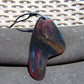 45 gr Pendant Indonesian Red Blue Amber for Healing 25F1
