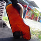 101 gram Slab polished Indonesian Sumatra Purple Blue Amber for Healing 25N158