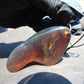 45 gr Pendant Indonesian Red Blue Amber for Healing 25F1