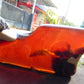 101 gram Slab polished Indonesian Sumatra Purple Blue Amber for Healing 25N158