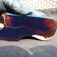 101 gram Slab polished Indonesian Sumatra Purple Blue Amber for Healing 25N158