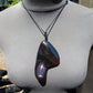 45 gr Pendant Indonesian Red Blue Amber for Healing 25F1