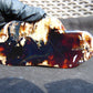 117 gram Slab polish Indonesian Sumatra White Blue Amber for Healing 25Y127