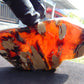 117 gram Slab polish Indonesian Sumatra White Blue Amber for Healing 25Y127