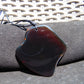 25 gr Pendant Indonesian Crystal Red Amber for Healing D2