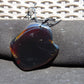 25 gr Pendant Indonesian Crystal Red Amber for Healing D2