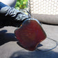 25 gr Pendant Indonesian Crystal Red Amber for Healing D2