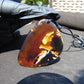 26.74 gr Pendant Indonesian Inclusion Amber for Healing N27