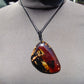 26.74 gr Pendant Indonesian Inclusion Amber for Healing N27