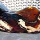 154 gram Slab polished Indonesian Sumatra Purple Yellow Amber for Healing 25A202