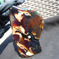154 gram Slab polished Indonesian Sumatra Purple Yellow Amber for Healing 25A202