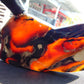 154 gram Slab polished Indonesian Sumatra Purple Yellow Amber for Healing 25A202