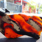 154 gram Slab polished Indonesian Sumatra Purple Yellow Amber for Healing 25A202