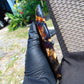 154 gram Slab polished Indonesian Sumatra Purple Yellow Amber for Healing 25A202