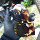 154 gram Slab polished Indonesian Sumatra Purple Yellow Amber for Healing 25A202