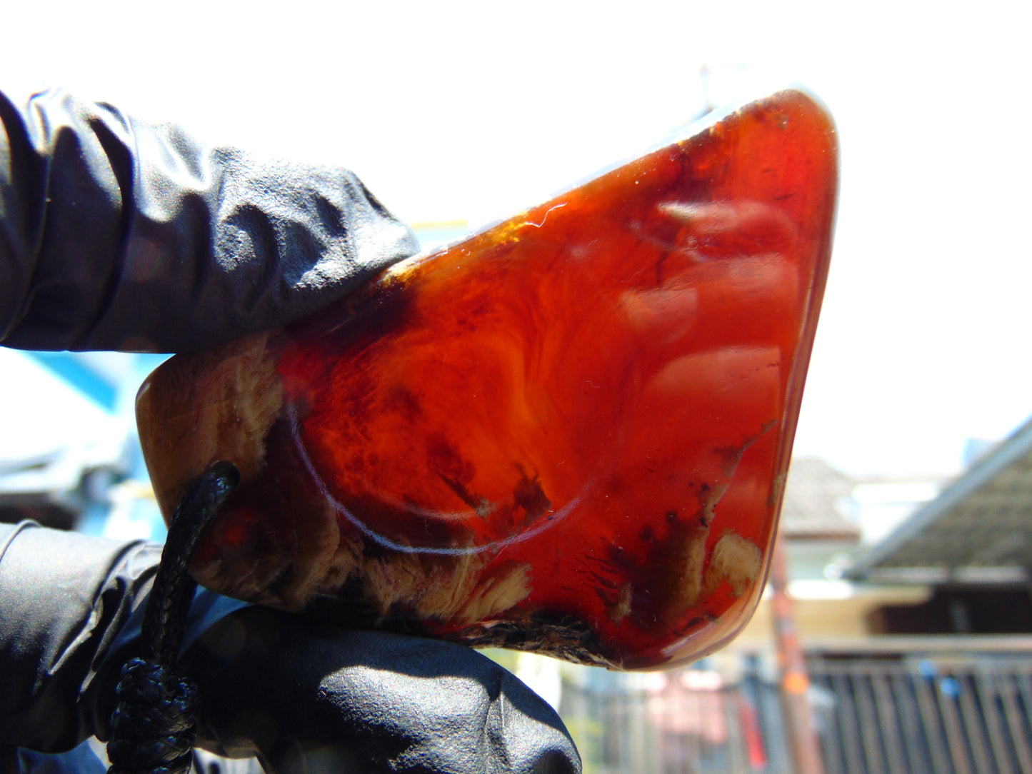 35 gr Pendant Indonesian Amber for Healing A154