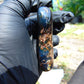 70 gram Slab polished Indonesian Sumatra Black Blue Amber for Healing 25N148