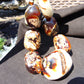 889 gr Big Necklace Indonesian white Amber for Healing NEC208