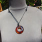 12 gr Donut Pendant Indonesian Blue Amber for Healing 26A198