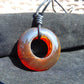 11 gr Donut Pendant Indonesian Crsytal Amber for Healing 26A193