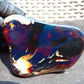 90 gram Slab polished Indonesian Sumatra Dark Blue Amber for Healing 25A190