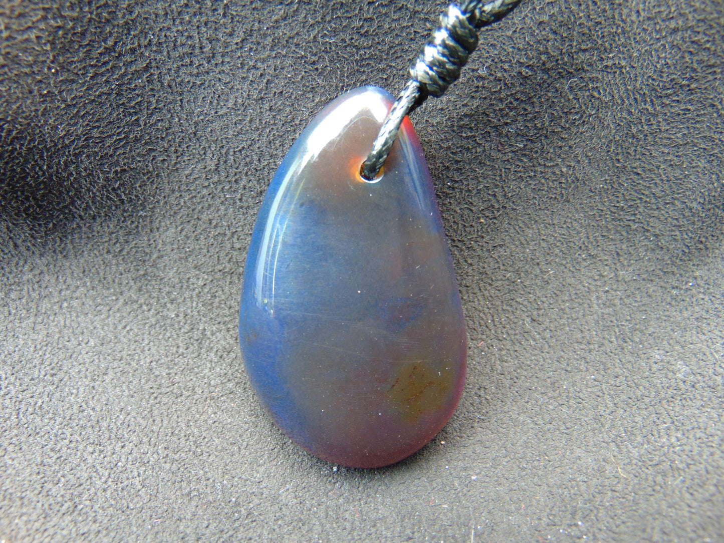 17 gram Pendant Indonesian Blue Amber for Healing AJ49