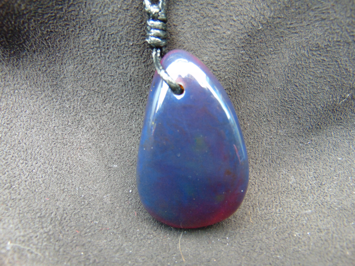 17 gram Pendant Indonesian Blue Amber for Healing AJ49
