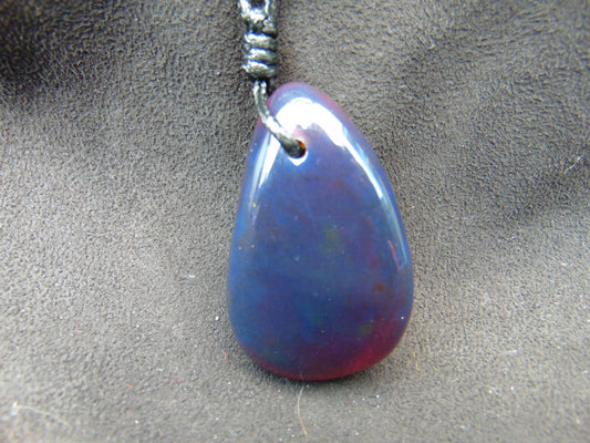 17 gram Pendant Indonesian Blue Amber for Healing AJ49