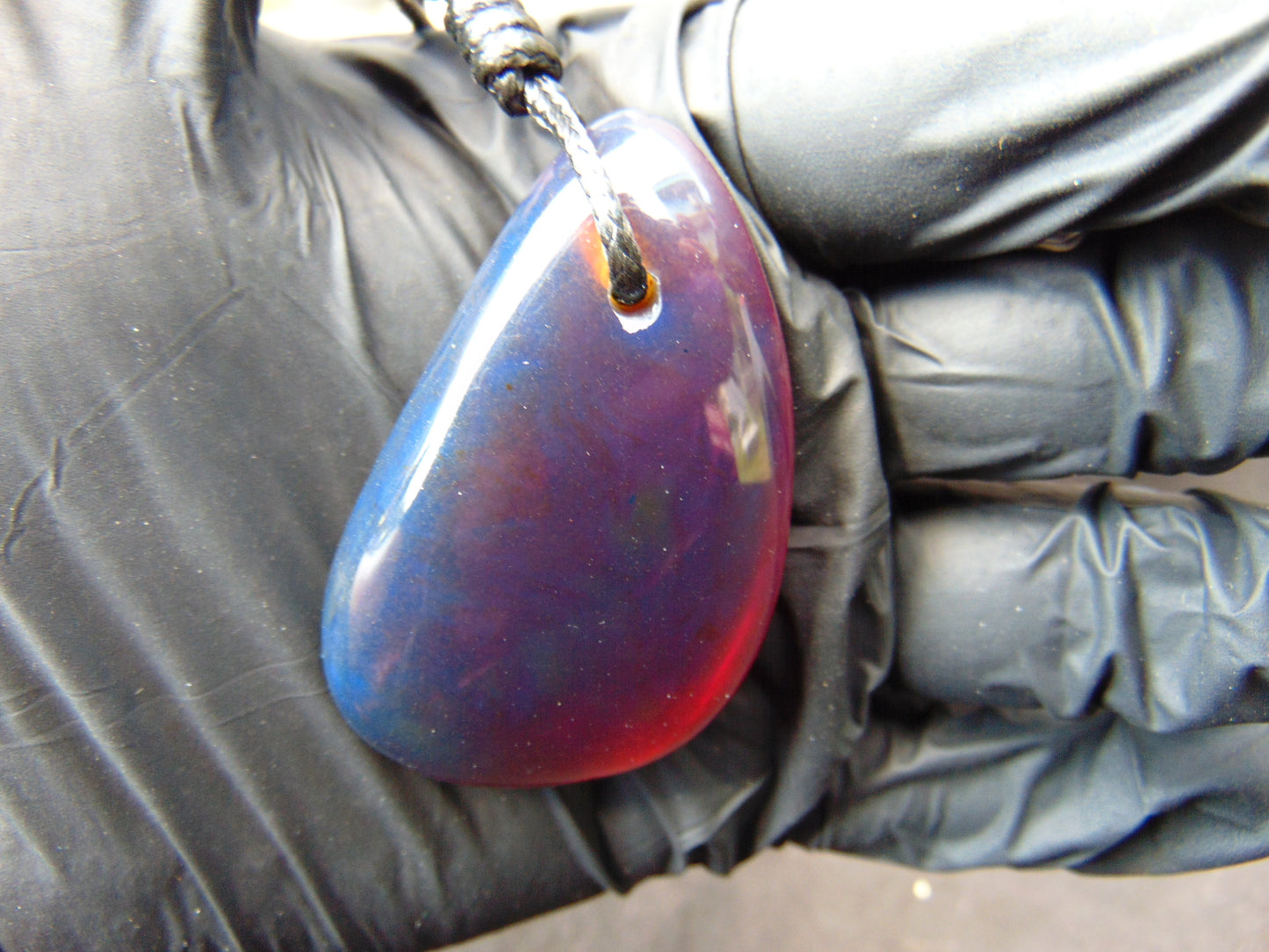 17 gram Pendant Indonesian Blue Amber for Healing AJ49